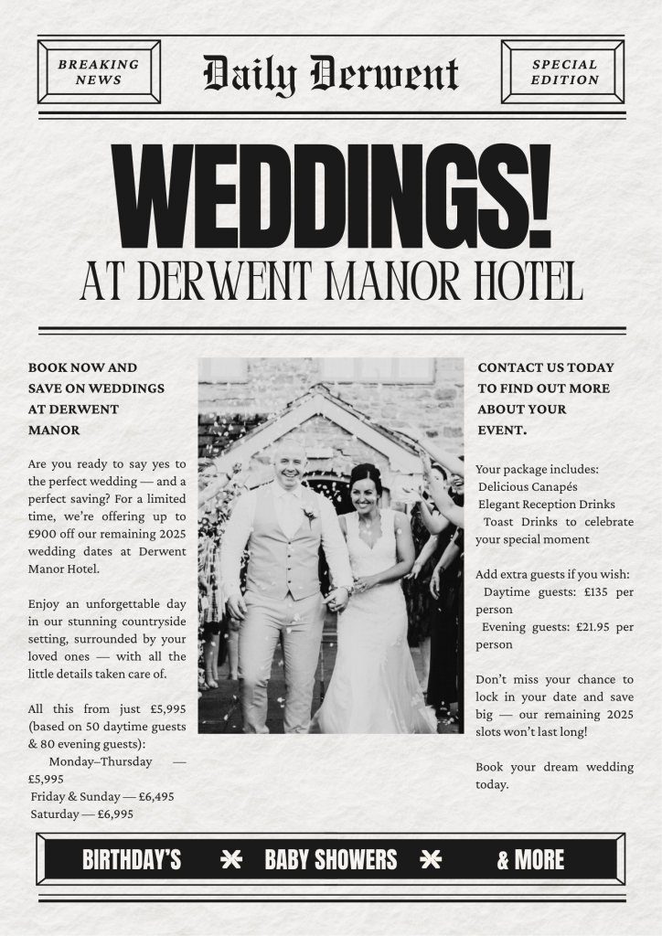 Last Minute Wedding Deals